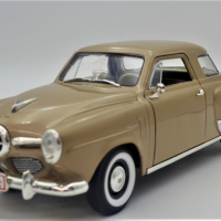 118-Scale-Diecast-Model-Car-1950-Studebaker-Champion-in-Golden-Tan-Model-by-Road-Signatures-Sold-for-75-2021
