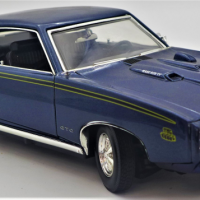 118-Scale-Diecast-Model-Car-1969-Pontiac-GTO-The-Judge-in-Warwick-Blue-Model-Made-by-Motor-Max-Sold-for-50-2021