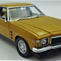 118-Scale-Diecast-Model-Car-Holden-Monaro-HJ-GTS-Sedan-in-Contessa-Gold-w-Black-trim-Model-Made-by-Classic-Carlectables-Sold-for-149-2021