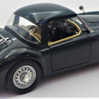 118-Scale-Diecast-Model-Car-MG-MGA-Roadster-1600-Hardtop-in-English-Green-Model-Made-by-Revell-Sold-for-87-2021