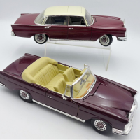 2-x-118-Scale-Model-Diecast-Mercedes-Benz-Cars-incl-1966-Mercedes-Benz-28DSE-by-Maisto-1966-Mercedes-Benz-300SE-by-Revell-Sold-for-56-2021