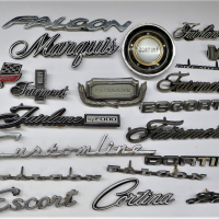 20-x-vintage-Ford-Car-badges-incl-Super-Perdsuit-Customline-Marquis-etc-Sold-for-75-2021