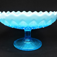 Vintage-pressed-Glass-Ice-Blue-with-Vaseline-comport-with-wavey-rim-18cm-D-x-105cm-H-Sold-for-50-2021