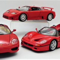 3-x-118-model-diecast-red-Sports-cars-inc-Burago-Bugatti-11GB-Hot-Wheels-360-Spider-and-a-Maisto-Ferrari-F50-Sold-for-124-2021