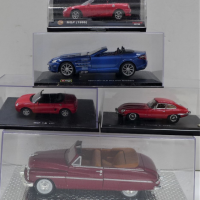 5-x-Model-Diecast-Cars-incl-a-118-Scale-Mercury-Eight-convertible-in-burgundy-body-Lindberg-3-x-143-Scale-Cars-2-x-MG-F-and-a-Jaguar-Type-E-in-r-Sold-for-56-2021