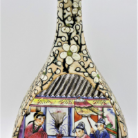Vintage-Chinese-Export-Ceramic-Vase-intricate-enamelled-floral-design-with-hand-painted-scene-to-the-front-37cm-H-Sold-for-50-2021