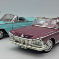 2-x-118-scale-model-diecasts-both-American-Convertibles-1959-Buick-Electra-225-1963-Ford-Thunderbird-both-with-makers-marks-Sold-for-99-2021