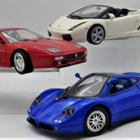 3-x-118-Scale-model-Diecast-Euro-Super-Cars-incl-Pagani-Zonda-Ferrari-F512-Testarossa-Lamborghini-Gallardo-Sold-for-81-2021
