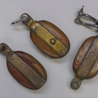 3-x-antique-nautical-wooden-brass-pulleys-Sold-for-87-2021