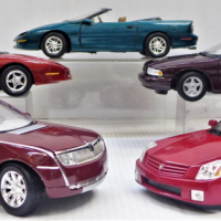 5-x-118-Scale-model-Diecast-American-Sports-cars-and-Saloons-Incl-Pontiac-Firebird-Cadillac-Saloon-Chevrolets-Sold-for-124-2021
