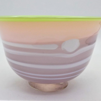 Pauline-Delaney-Art-Glass-Bowl-pale-pink-white-decoration-pale-green-rim-sgd-to-base-21cms-D-Sold-for-87-2021