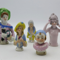 Small-group-lot-vintage-Continental-and-other-porcelain-half-dolls-inc-pretty-ladies-Sold-for-75-2021