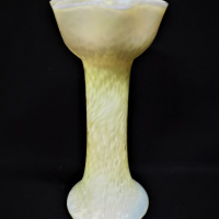 c1900s-Wilhelm-KRALIK-Art-Nouveau-Opalescent-Glass-Mother-of-Pearl-Vase-textured-Martele-pattern-23cm-H-Sold-for-99-2021