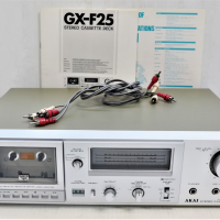 1980s-AKAI-GX-F25-Stereo-Cassette-Deck-w-Manual-Cables-Sold-for-112-2021