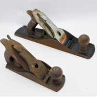 2-x-vintage-Stanley-Bailey-woodwork-planes-larger-marked-Made-in-Australia-Sold-for-43-2021