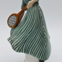 Art-Deco-Fraureuth-German-Figure-Women-playing-tennis-marks-to-base-approx-12cm-H-Sold-for-62-2021