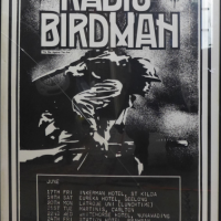 Framed-c2011-reissue-RADIO-BIRDMAN-Gig-Poster-Rock-n-Roll-Soldiers-Signed-by-Bass-Guitarist-poster-Designer-Warick-Gilbert-Numbered-405500-on-Sold-for-62-2021
