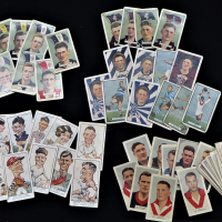 Small-group-lot-1930s-Australian-Cigarette-Cards-Hoadleys-Victorian-footballers-Allens-Steam-Rollers-Footballers-and-Allens-Irish-Moss-Footballer-Sold-for-124-2021