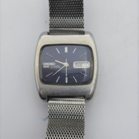 Vintage-Mens-Seiko-DX-25-Jewel-Automatic-Watch-stainless-stylish-square-shape-original-Seiko-Mesh-band-6106-5410-working-Sold-for-174-2021