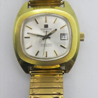 Vintage-Tissot-Seastar-Automatic-Mens-Wristwatch-gold-tone-sunburst-pillow-case-with-silver-dial-cal-2481-boxed-working-Sold-for-99-2021