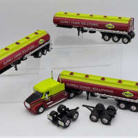 1-64-Scale-Model-Highway-Replica-Diecast-Model-Linfox-Freightliner-Tanker-Road-Train-with-extra-Trailer-72cm-L-Sold-for-137-2021