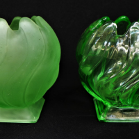2-x-Uranium-Glass-Rose-Bowls-incl-one-frosted-square-base-11cm-H-Sold-for-199-2021