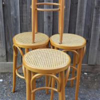 Set-of-4-x-light-stained-Bentwood-Stools-Cane-inset-seats-good-cond-Sold-for-211-2021
