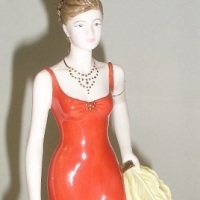Modern boxed ROYAL DOULTON  Porcelain Figurine - Pretty Ladies Midnight Premier No HN 4765 -  modelled by John Bromley c2005 - all details to b - Sold for $110 - 2012