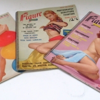 6 x 1950/60's 'Figure' NUDIST magazines - good cond Great covers - Sold for $73 - 2012