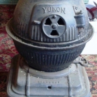 Masport YUKON pot belly stove, rounded shape - Sold for $195 - 2013