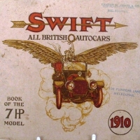 1910 Swift Autocars 7 HP Model  Catalogue - stamped Ernest H, James & Co 108 Flinders Lane, Melbourne - gc - Sold for $67 - 2013