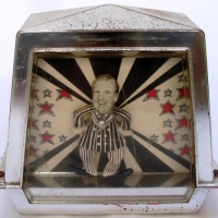 Novelty RICHARD NIXON  wind-up  Music Box with dancing Richard Nixon - Sold for $171 - 2013