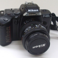 NIKON F-401s 35mm SLR film camera with NIKKOR 35-70mm lens, looks to be good condition, made in Japan - Sold for $43 - 2013