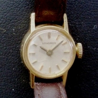 1960's LONGINES Ladies watch in 18ct GOLD CASE, serial number 7364-1 with 320 calibre movement, working - Sold for $110 - 2013