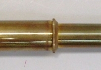 Brass & leather handheld extendable TELESCOPE - Sold for $37 - 2013