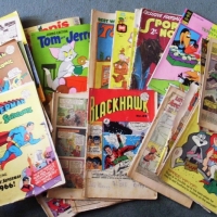 Box lot - COMICS & other Ephemera - Heaps SUPERHERO, Gold Key & DC Publishers, etc - Sold for $55 - 2013