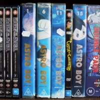 Group lot - Japanese Anime DVD's & Videos inc Ghost in the Shell' box set, stro Boy, Spirited Away', etc - Sold for $61 - 2013