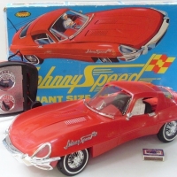 Mint  boxed JOHNNY SPEED red coloured remote control car - Sold for $244 - 2013