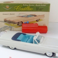 Mint boxed  MARX remote control & battery operated Cadillac with headlights & horn - Sold for $207 - 2013