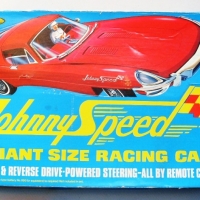 Mint  boxed JOHNNY SPEED red coloured remote control car - Sold for $244 - 2013