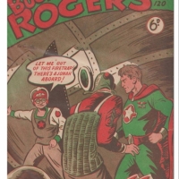 3 x  Buck Rogers COMICS -  #120 # 141 and a special from 1948 all 6 pence - Sold for $122 - 2013