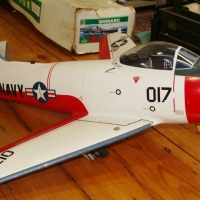 Wooden Large scale model of an F-86 SABRE Fighter Jet - Fantastic detail, etc - approx 80cm L - Sold for $464 - 2015