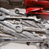 Large group of Sidchrome spanners Metric and imperial from 1 14 inch to 14 inch - Sold for $79 - 2015