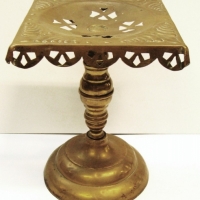 Vintage brass & Cast iron stand - Sold for $37 - 2015