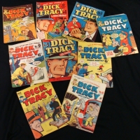 9 x 1950's Dick Tracy Comics - nos 3,4,76,89,14,16,17,71 - Consolidated Press, all states - 8 x vgc 1x poor - Sold for $79 - 2015