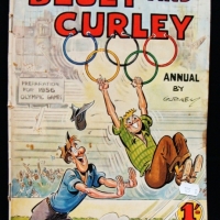Australian Bluey & Curley Annual 1956 Olympic Edition - Sold for $49 - 2015