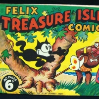 Felix the Cat Treasures comic circa 1950 - Elmsdale Publications Sydney - Sold for $37 - 2015