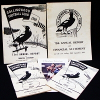 Group of Collingwood Football Club ephemera   1961 -66  and Christmas card - Sold for $61 - 2015