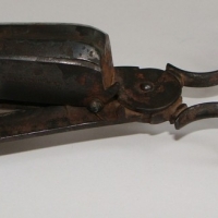 Patent steel Victorian candle wick trimmer - marked Hobday's patent - Sold for $30 - 2015