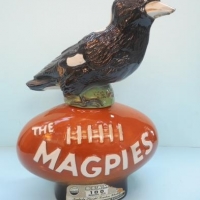 Vintage Jim Beam Decanter  - The Magpies - Sold for $55 - 2016